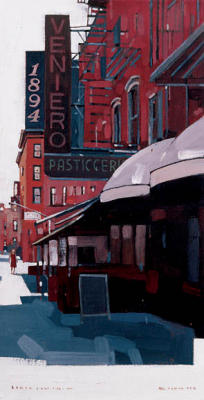 Lower East Side art print by Maurice Tan