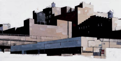 Lower Manhattan III art print by Maurice Tan