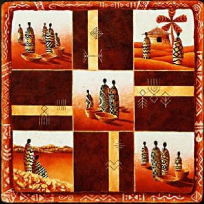 Tribal I art print by Moga