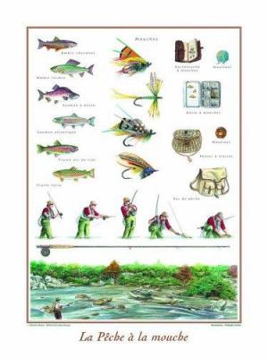La Peche a la Mouche art print by Sport Collection