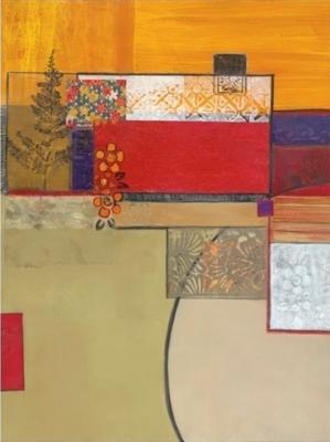 Golden Day I art print by Connie Tunick