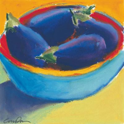 Eggplant Elite art print by Jeff Condon