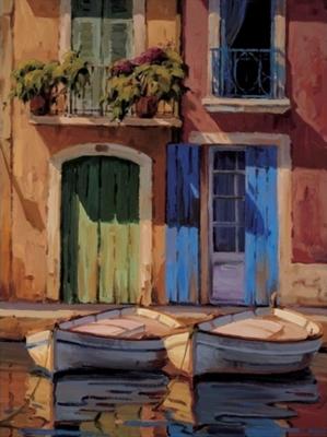 Reflejos de Marsella II art print by Kiku Poch