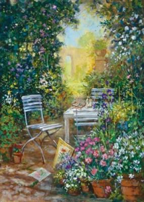 Artist's Corner art print by Richard Telford