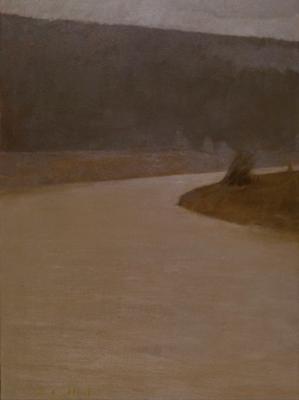 Oxbow Bend art print by Toby Sandland