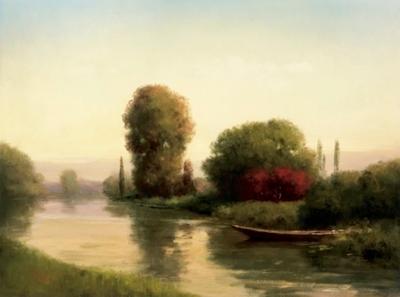 By the Riverside art print by Udell