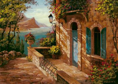 Amalfi Coast II art print by Vladimir