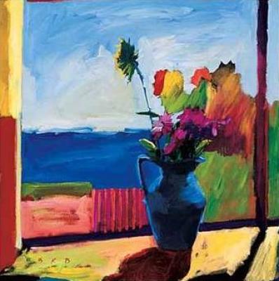Summer Bouquet art print by Brenda K. Bredvik
