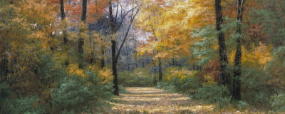 Autumn Road Panel