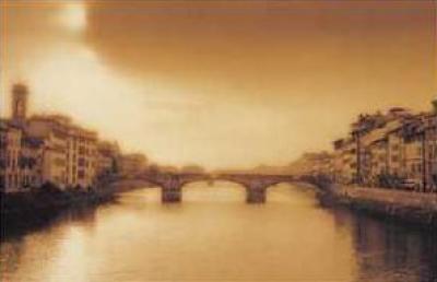Ponti Santa Trinita, Florence art print by Jamie Cook