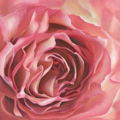 The Rose's Petals art print by Leni Betes