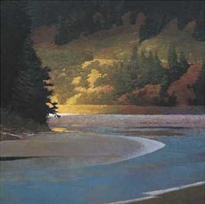 Eel River art print by Marcus Bohne