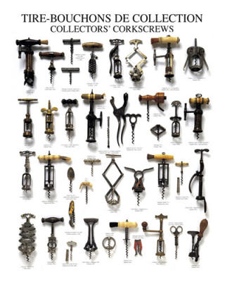 Collectors Corkscrews art print by Atelier
