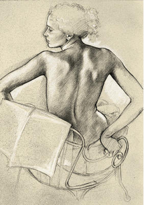 Study for Get Out of My Sun art print by Francine Van Hove