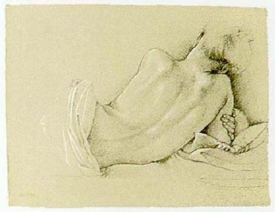 Study for The Odalisk art print by Francine Van Hove
