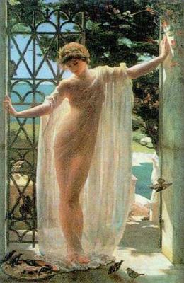 Lesbia art print by John Reinhart Weguelin