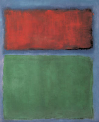 Earth and Green art print by Mark Rothko