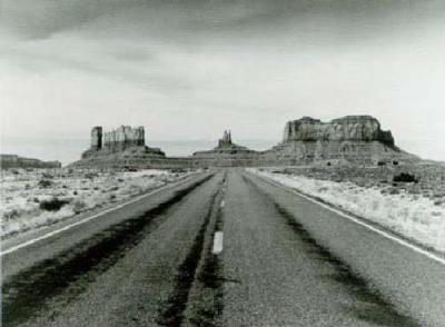 Highway 163, Monument Valley, Arizona art print by Monte Nagler