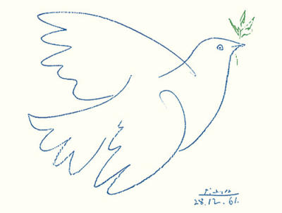 pablo picasso peace dove