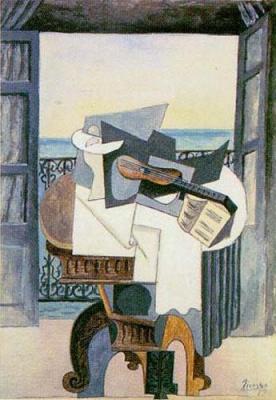The Table in Front of the Window art print by Pablo Picasso