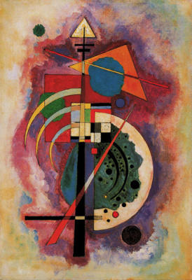 A Tribute to Grohman art print by Wassily Kandinsky