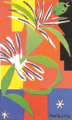 Creole Dancer art print by Henri Matisse