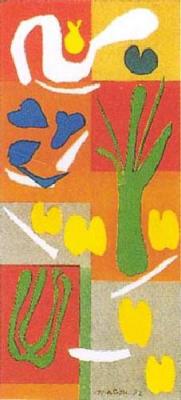 Vegetables art print by Henri Matisse