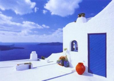 Greek Isles art print by Georges Meis