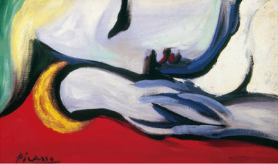 Le Repos art print by Pablo Picasso