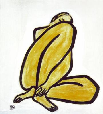 Nu art print by Sanyu