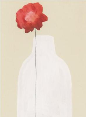 Solitude d'une an�mone art print by Atelier
