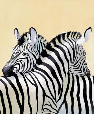 Les z�bres art print by Friaureau