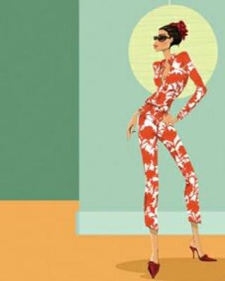 La f�line art print by Gavin Reece