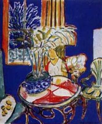 Small Blue Room art print by Henri Matisse