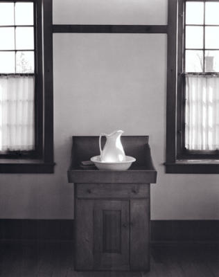 Washstand art print by Linda Butler