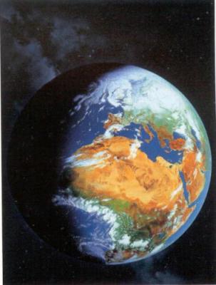 Terre art print by Lionel Bret