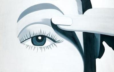 Eye Shadow art print by Peter Stampfli