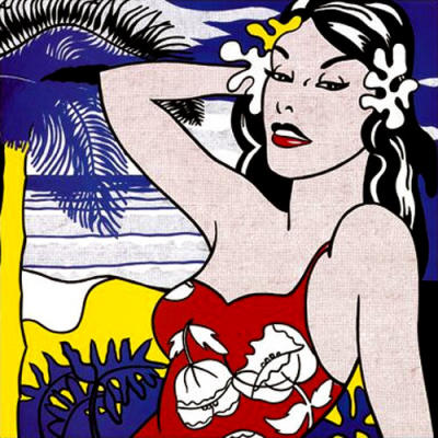 Aloha art print by Roy Lichtenstein