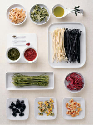 Coloured Pasta art print by Soulayrol Gaillard