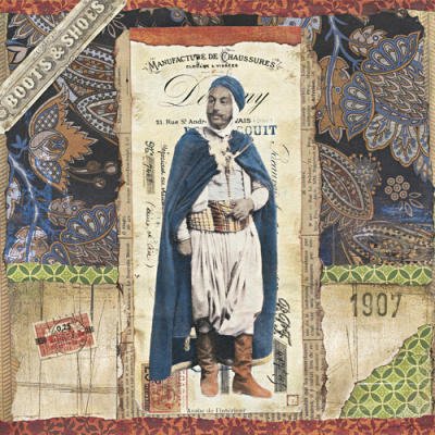 Arabe de l'int�rieur art print by Gwena�lle Trolez