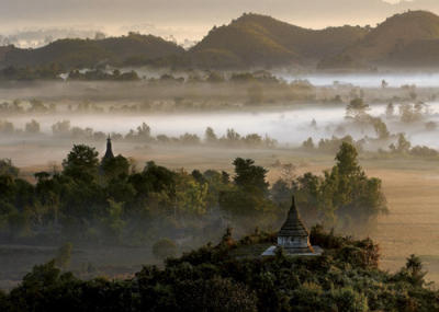 Mrauk U, ancienne capitale du royaume Rakhine, Birmanie