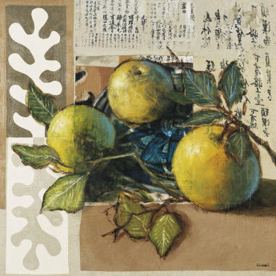 Apples and Arabesque art print by Pascal Lionnet