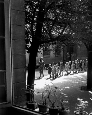 Ecole Maternelle art print by Willy Ronis