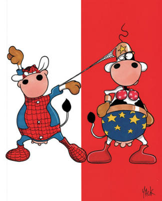Spiderman & Supercow