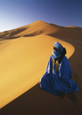 Erg Chebbi, Maroc art print by unused