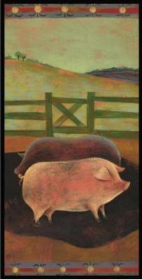 Country Pigs art print by Don Kilpatrick III
