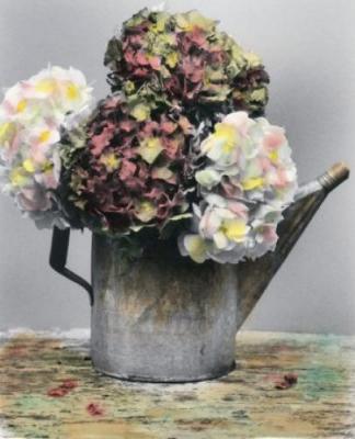 Antique charm (small) art print by Eleanor Abraham
