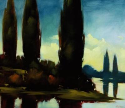 View from afar art print by Greg Stocks