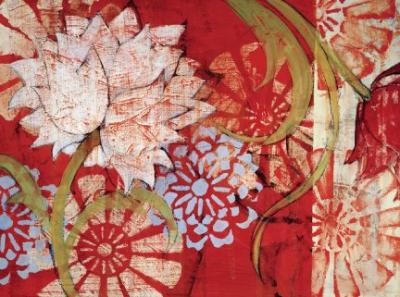 Crimson Malay I art print by Kate Birch