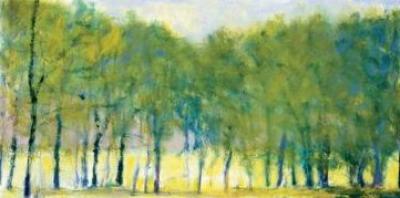 Soft Green Grove art print by Ken Elliott